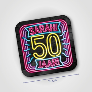 Neon onderzetters - Sarah Neon onderzetters - Sarah